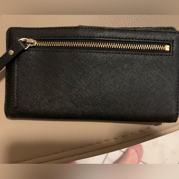 Kate Spade Black Leather Wallet - Picture 3 of 8